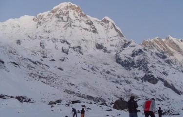 From the View of Annapurna Base Camp