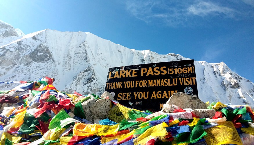 Larkey Pass Manaslu 5106m