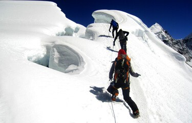 Island Peak Climbing via Everest 3 High Passes Trek